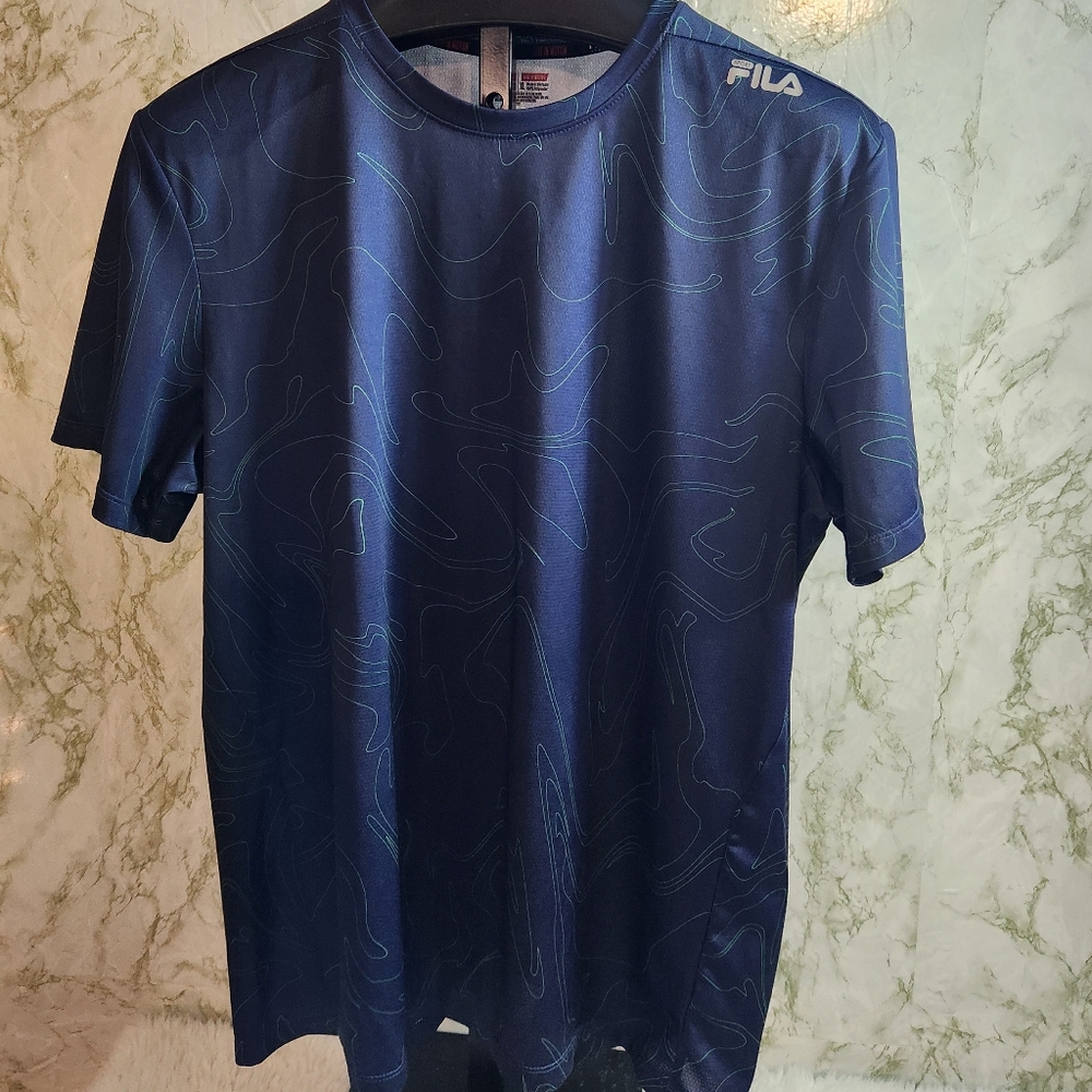 FILA SPORT LIVE IN MOTION Polyester Short Sleeve Tee